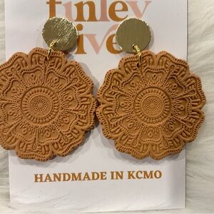 Mandala Dangle Earrings